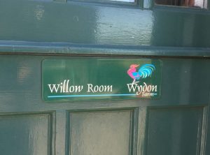 Willow room door