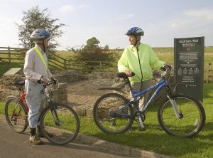 Cyclists at Sikes Turret near Banks, Cumbria © gramme-peacock.com