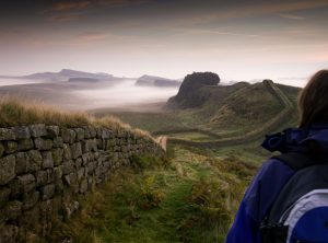 Hadrian's Wall, near Housesteads Fort